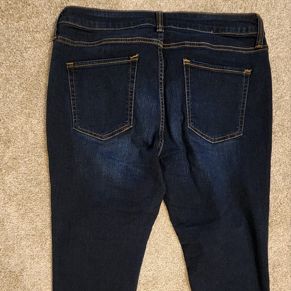 ANA NWT dark wash skinny stretch jean size 14 - Picture 8 of 8